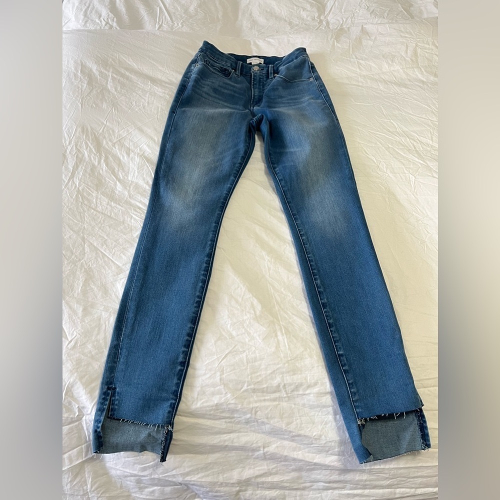 Good American | Skinny Jeans Good Legs Raw Step Hem Womens SZ 4
